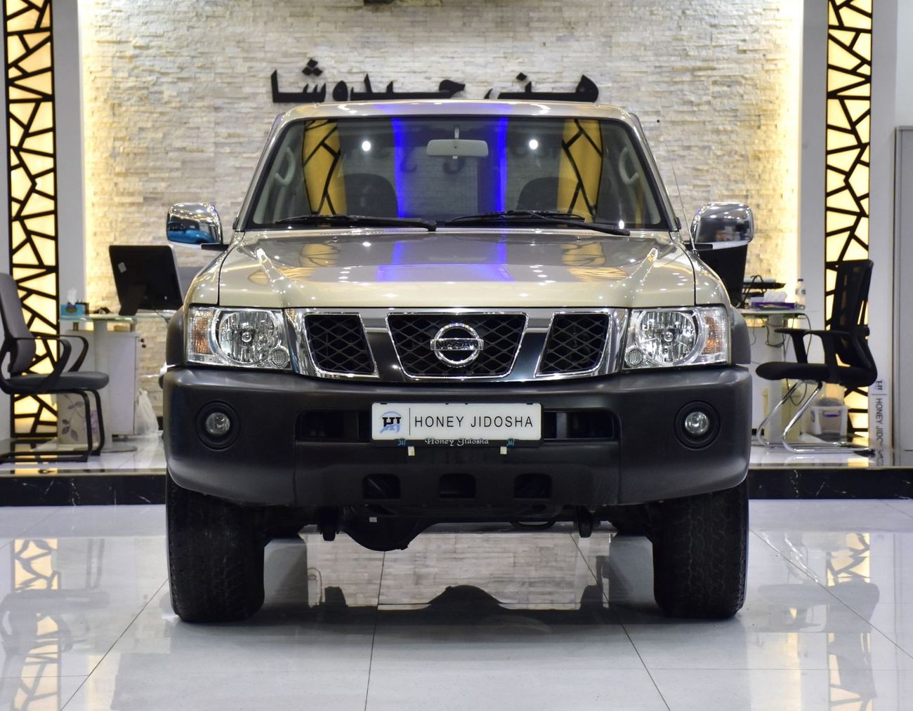 Nissan Patrol EXCELLENT DEAL for our Nissan Patrol GL 4x4 AT ( 2020 Model ) in Golden Color GCC Specs