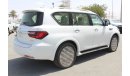 إنفينيتي QX80 السياره مواصفات خليجيه وغير مسسموح للتسجيل بالسعوديه