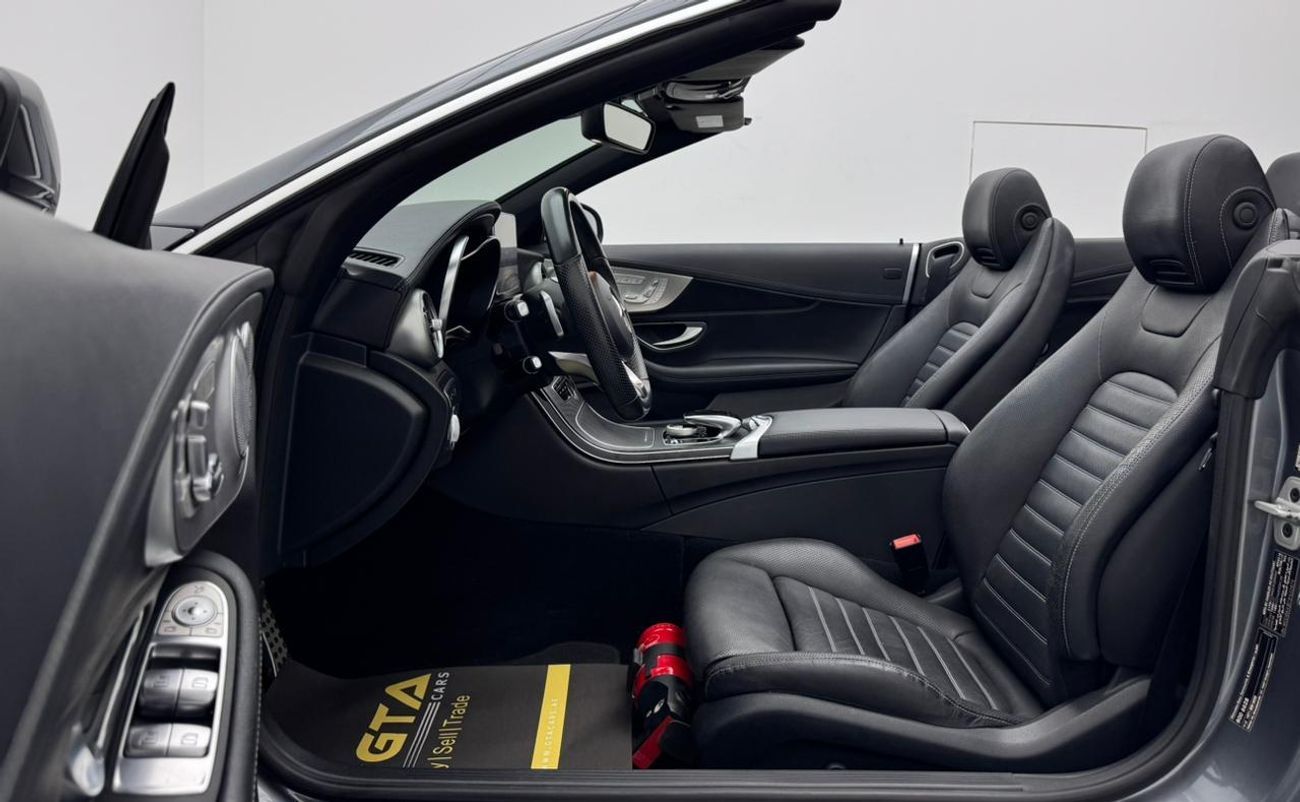 Mercedes-Benz C 300 AMG Pack 2.0L 2018 Mercedes-Benz C300 AMG Convertible, 1 Year Warranty, Mercedes Service History, GC