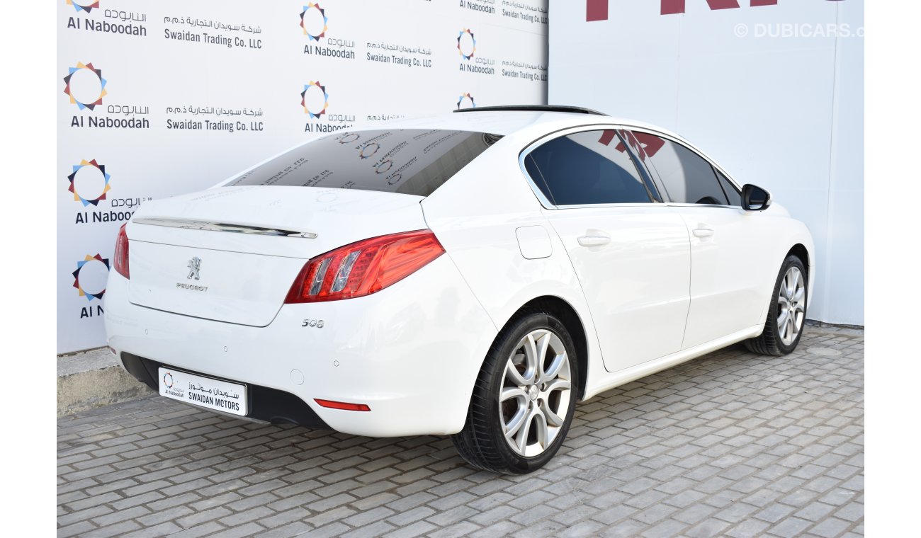 بيجو 508 1.6L ALLURE 2015 MODEL WITH WARRANTY FREE INSURANCE