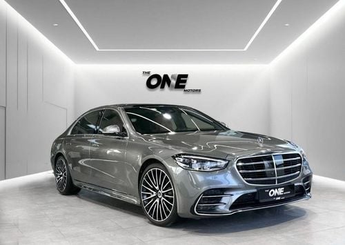 Mercedes-Benz S 580 4MATIC Exclusive 4.0L S580 FULL OPTION GCC-GARGASH-5YEARS - WARRNATY AND CONTRACT SERVIES