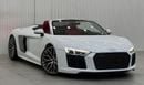 Audi R8 Spyder Std 5.2L 2017 Audi R8 Spyder V10, Warranty, Full Service History, Carbon Fiber Package, Very 