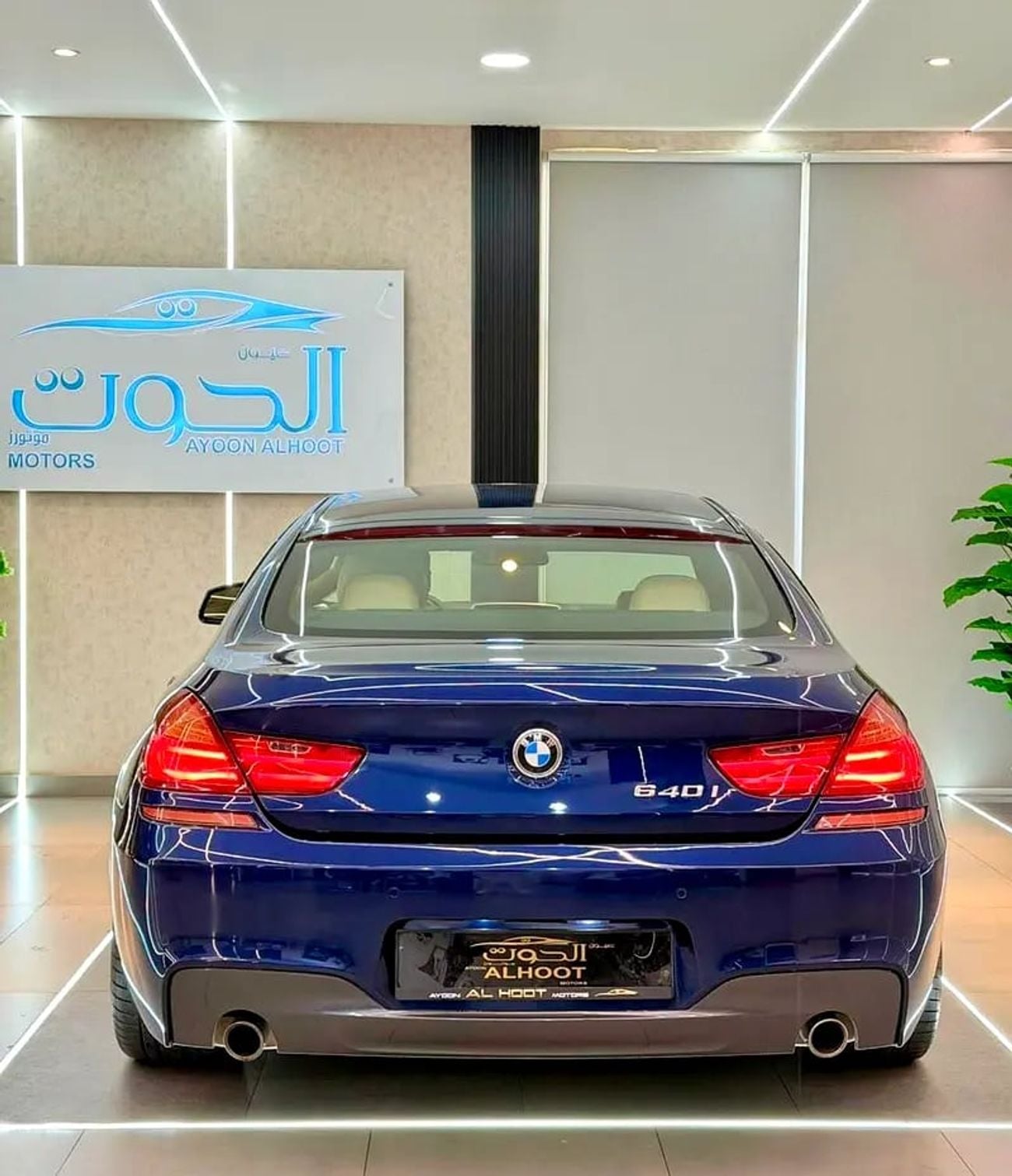 بي أم دبليو 640i STD LOVELY PEPSI COLOR 640i V6 || RADAR || GRAND COUPE || LOW MILEAGE
