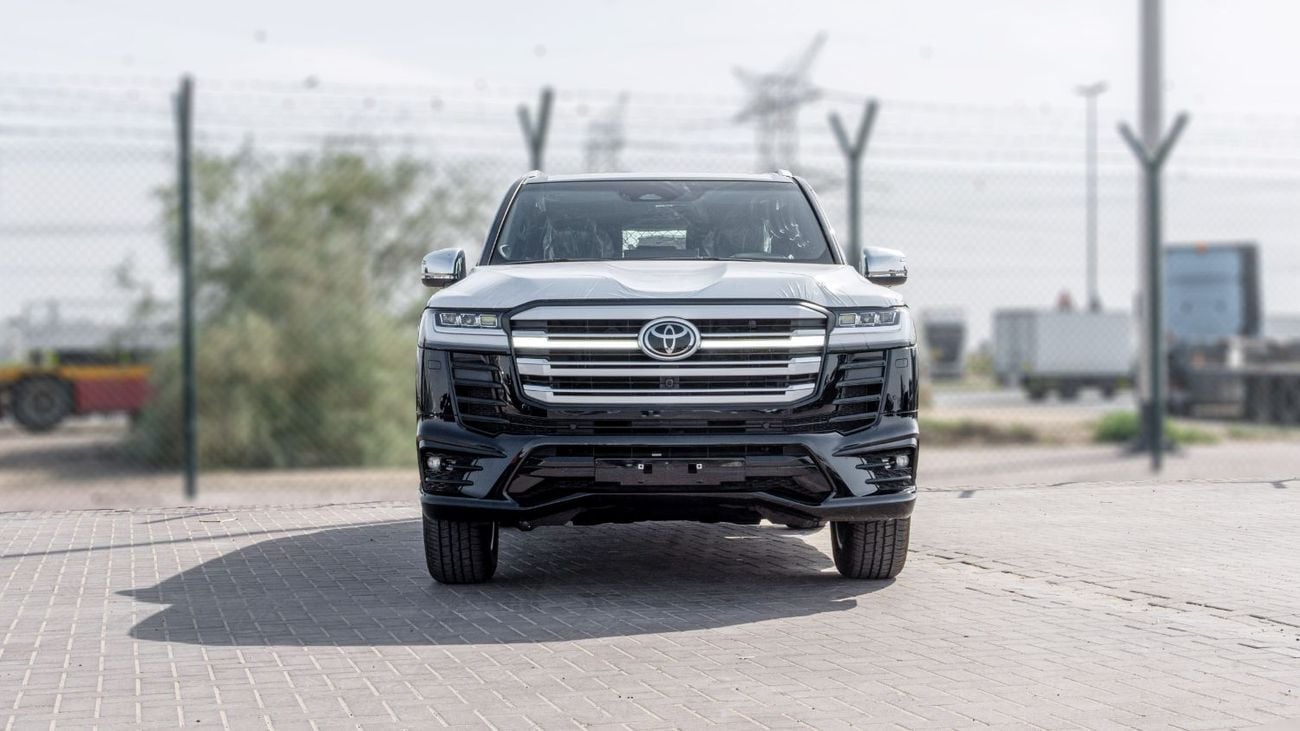 Toyota Land Cruiser 2026 Toyota Land Cruiser VXR 3.5L AT Petrol (Black-Red) Omani