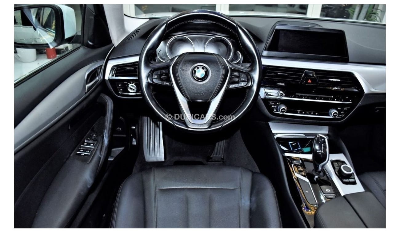 بي أم دبليو 520i EXCELLENT DEAL for our BMW 520i ( 2019 Model ) in White Color GCC Specs