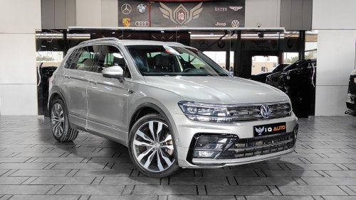 Volkswagen Tiguan AED  1,650 P.M | 2018 VOLKSWAGEN TIGUAN R-LINE 2.0L |  PANORAMIC VIEW | GCC | UNDER WARRANTY