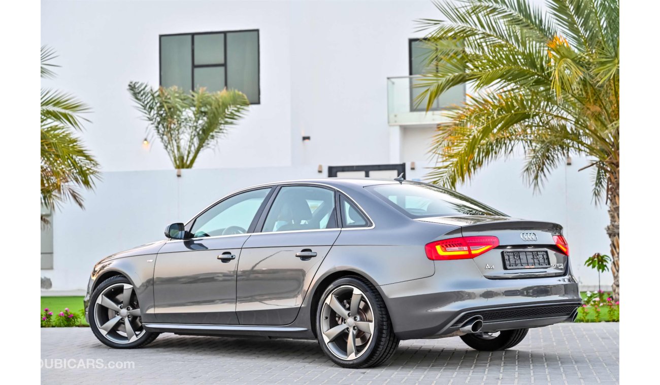 أودي A4 S-Line 3.0L 50 TFSI | AED 1,253 Per Month | 0% DP | Fully Loaded! - Immaculate Condition!