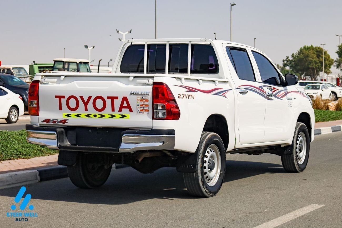 تويوتا هيلوكس GL 2022 GL 2.7L DC | 4WD | 2.7L Petrol | Automatic | GCC Specs | Best Price