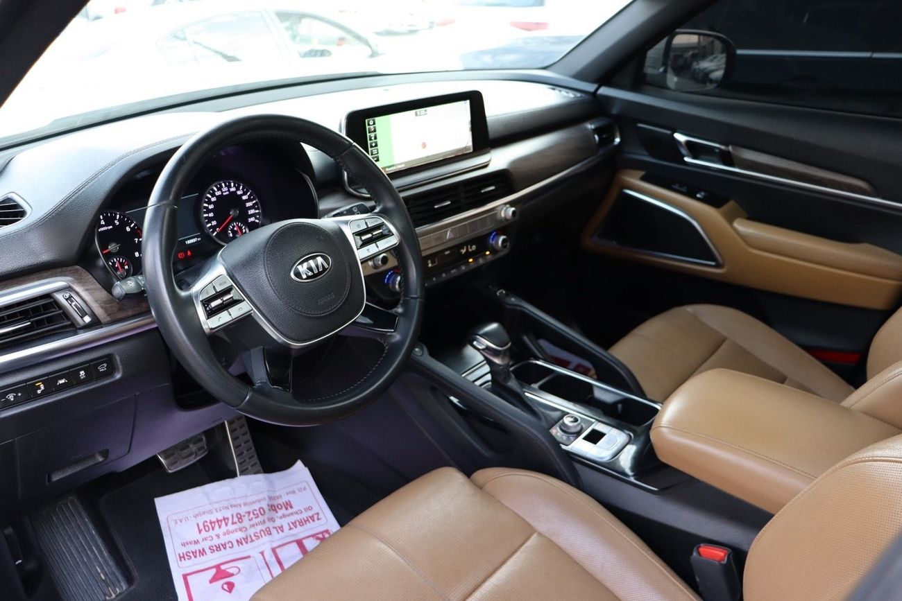 كيا تيلورايد 3.8L V6 KIA Telluride GT-Line / 2020/ GCC / Free Accident Original Paint