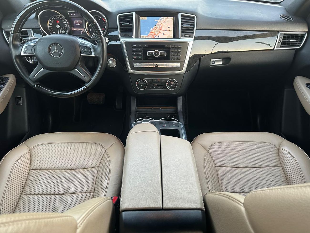 مرسيدس بنز ML 500 Mercedes ML 500 AMG_Gcc_2013_Excellent_Condition _Full option