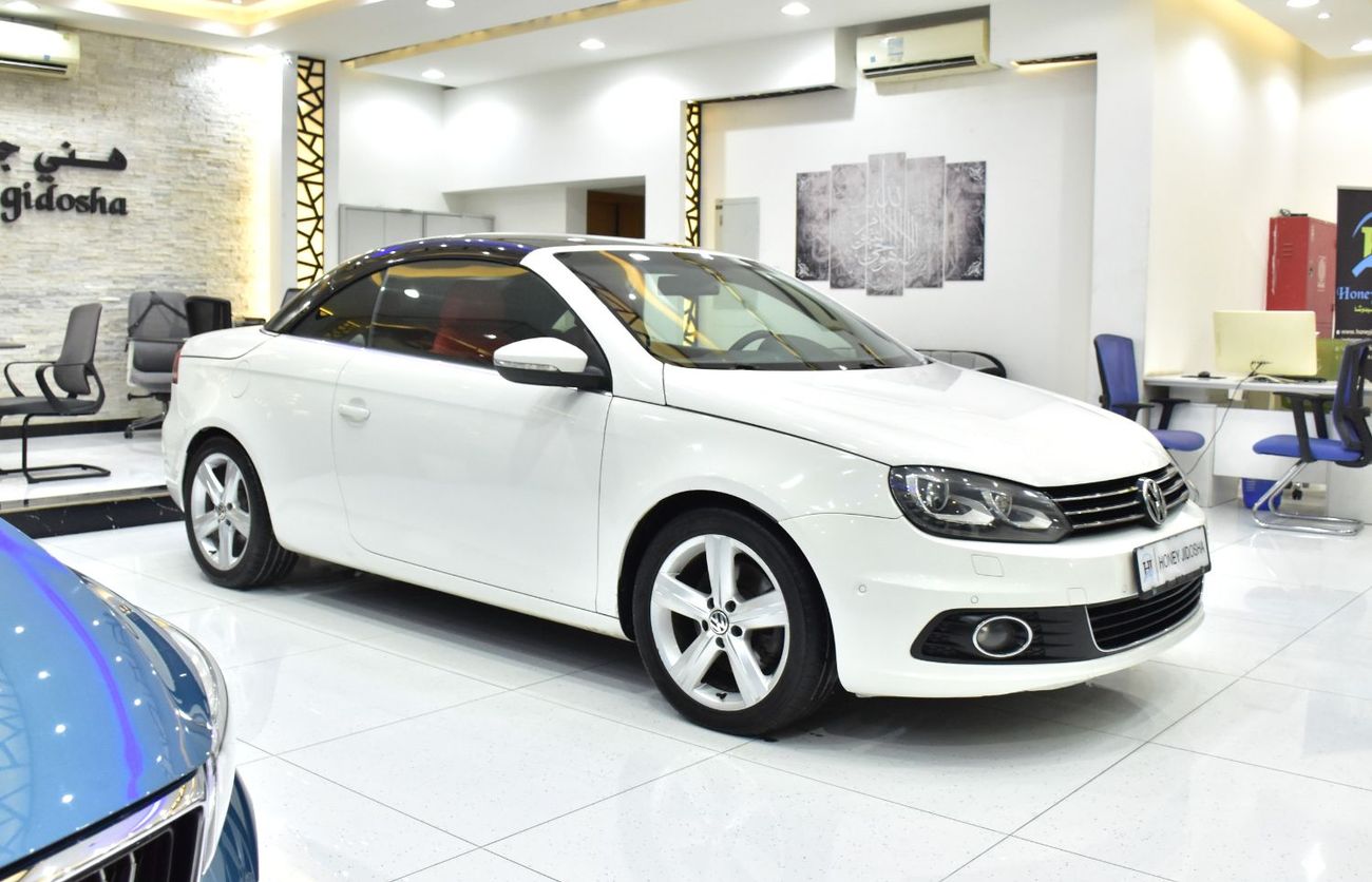 Volkswagen Eos EXCELLENT DEAL for our Volkswagen EOS 2.0 TSi ( 2013 Model ) in White Color GCC Specs