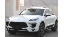 Porsche Macan S PORCHE MACAN S 2015 WHITE FULL OPTION GCC EXCELLENT CONDITION WITHOUT ACCIDENT