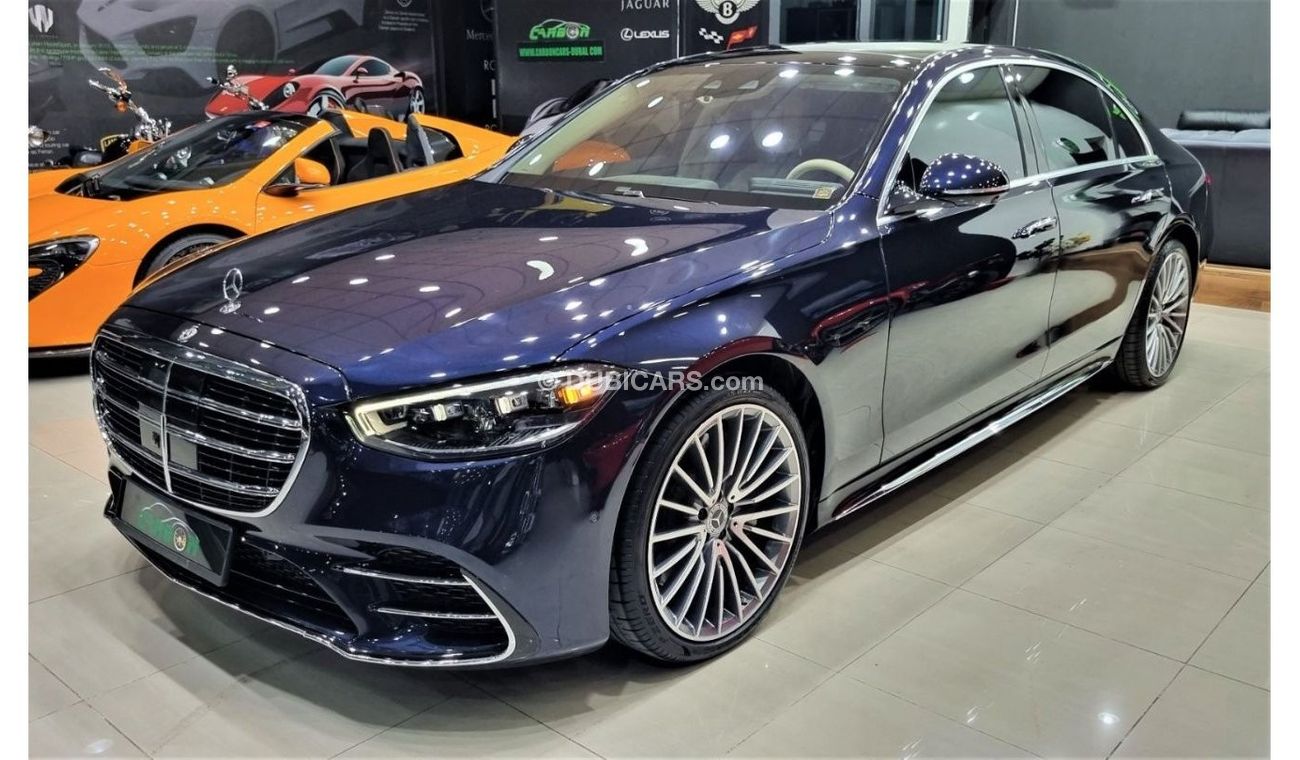 Mercedes-Benz S 580 4M Exclusive MERCEDES S580 4MATIC 2022 IN PERFECT CONDITION WITH ONLY 6K KM FOR 445K AED