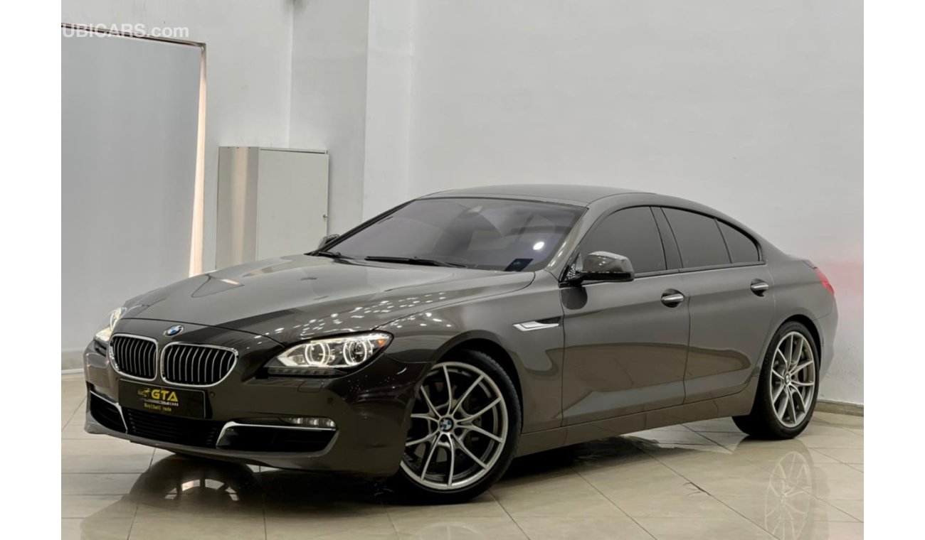 BMW 640i Std 2013 BMW 640i, Service History, GCC