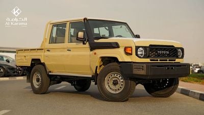 تويوتا لاند كروزر بيك آب 4.0L V6 | LX | Automatic Drive | 4x4 | Diff Lock | Double Cabin | GCC Specs