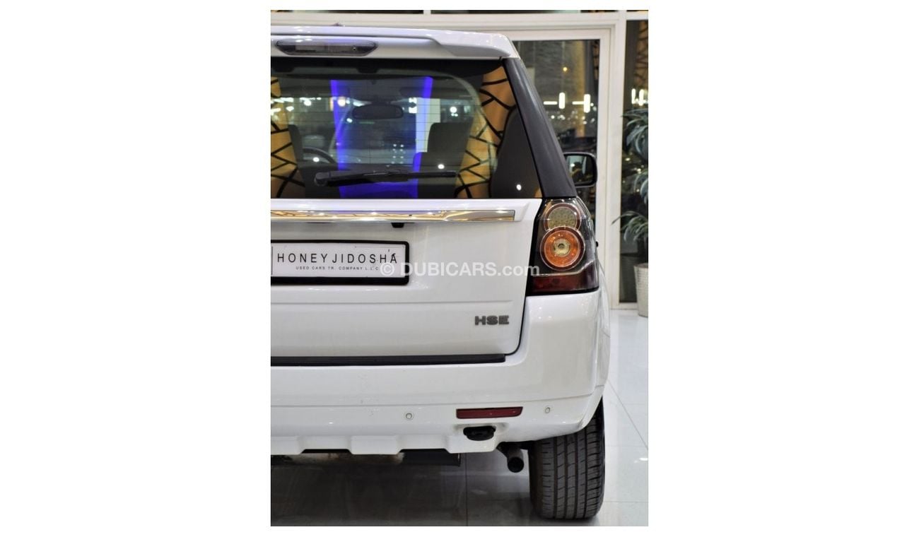 Land Rover Freelander HSE EXCELLENT DEAL for our Land Rover LR2 HSE ( 2013 Model! ) in White Color! GCC Specs