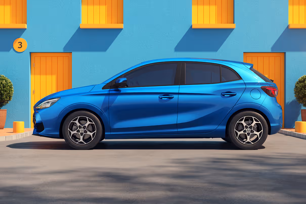 أم جي 3 exterior - Side profile