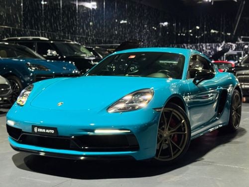 Porsche 718 Cayman S 2.5L A/T 2018 Porsche 718 Cayman, Full Service History, Sport Chrono Package, Excellent Condition,