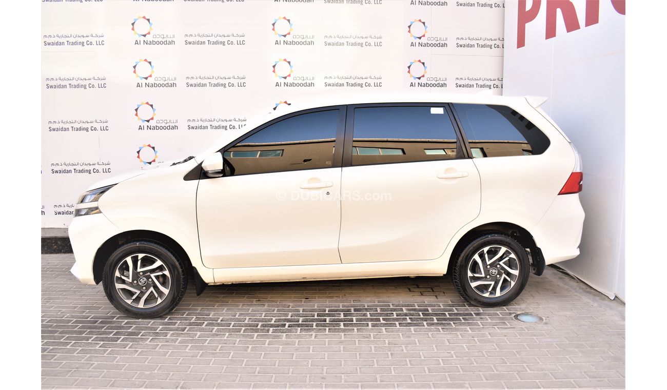 Toyota Avanza 1.5L GLS 5STR VAN 2020 GCC DEALER WARRANTY