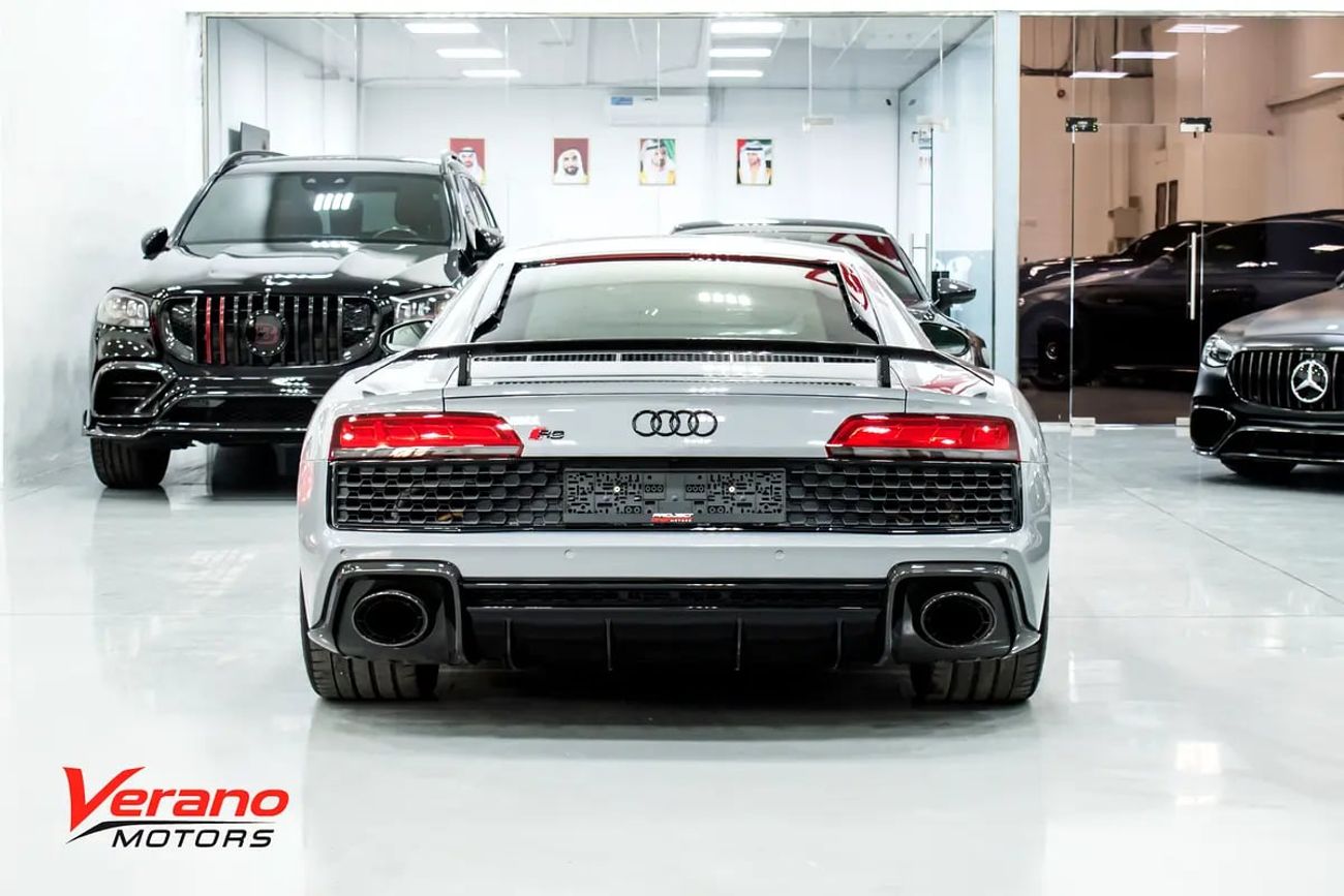 أودي R8 Performance | Nardo Grey | Carbon Package | Warranty Service Contract