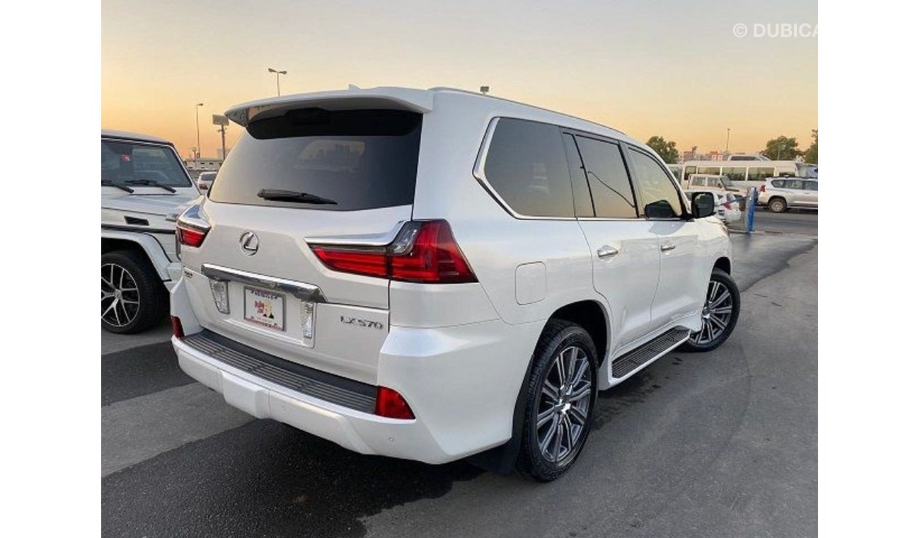 لكزس LX 570 LEXUS LX570 2017 WHITE US IMPORT