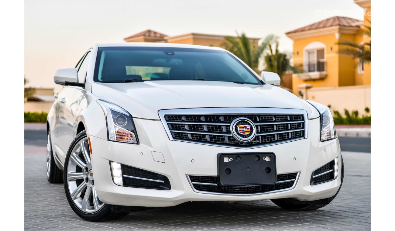 Cadillac ATS Cadillac ATS - 2014 - AED 1,057 P.M - Under Warranty - 0% DOWNPAYMENT