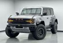 Ford Bronco Raptor 2023 Ford Bronco Raptor, 5 Years Ford Warranty + Service Pack, Borla Exhaust, Very Low Km, GCC