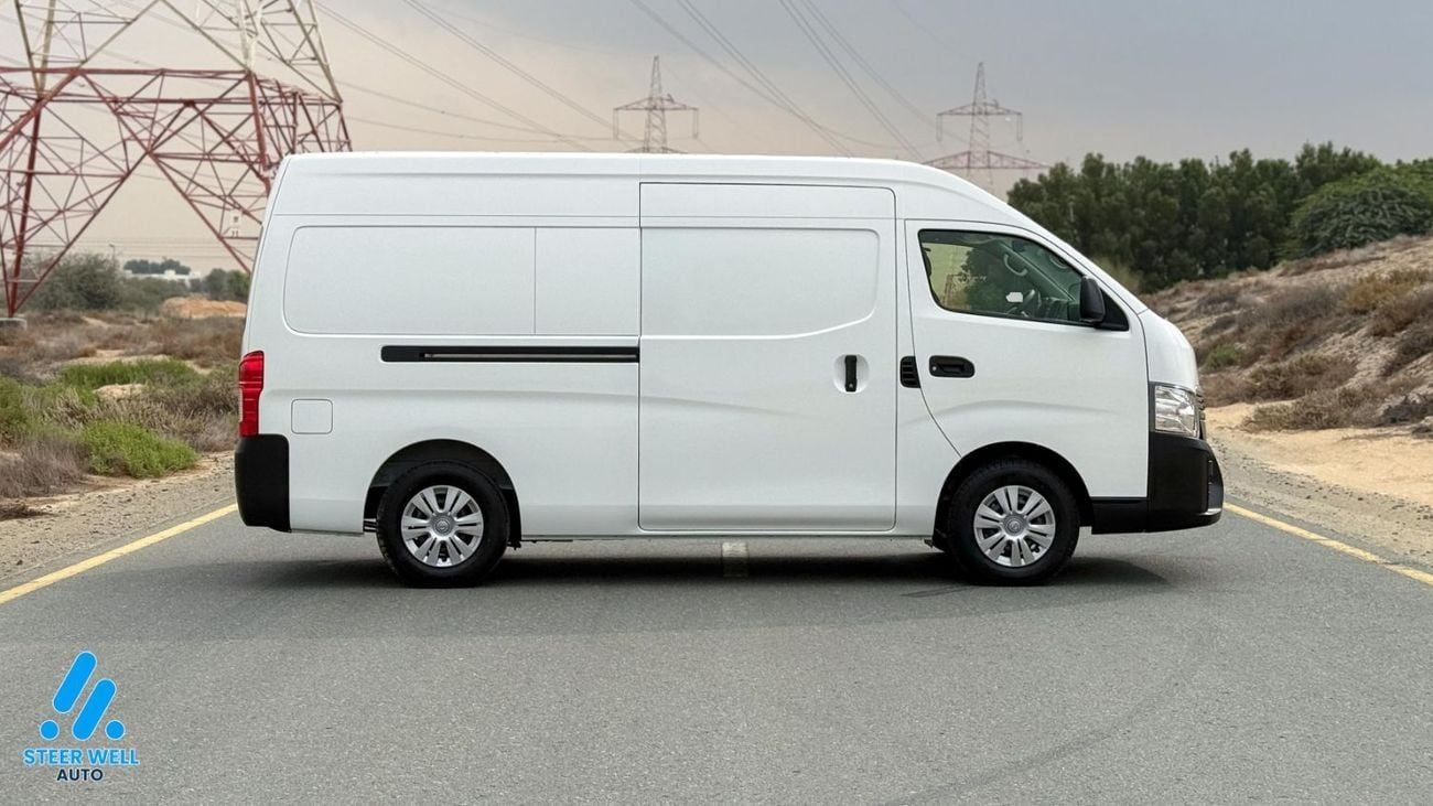 Nissan Urvan HIGH ROOF WIDE BODY 3-Seater Manual (4-Door) NV350 2024 Hi Roof Dry Van 2.5L Petrol Manual GCC Specs