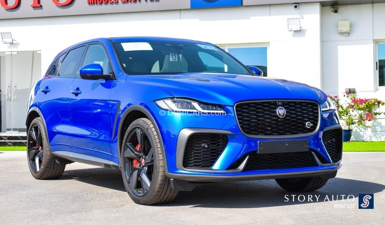 Jaguar F Pace SVR 5.0P S/C SVR AWD Aut. (For Local Sales plus 10% for Customs & VAT)