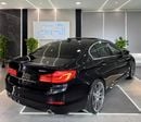 بي أم دبليو 520i EXCLUSIVE LUXURY ELITE BLACK 520i || TOP RANGE || GCC || SCREENS || LIKE