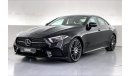 مرسيدس بنز CLS 350 Premium+ (AMG Package) | سنة ضمان مجانية | نسبة التمويل 1.99% | خالية من أضرار الفيضانات