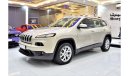 Jeep Cherokee EXCELLENT DEAL for our Jeep Cherokee LONGITUDE 4x4 ( 2015 Model ) in Beige Color GCC Specs