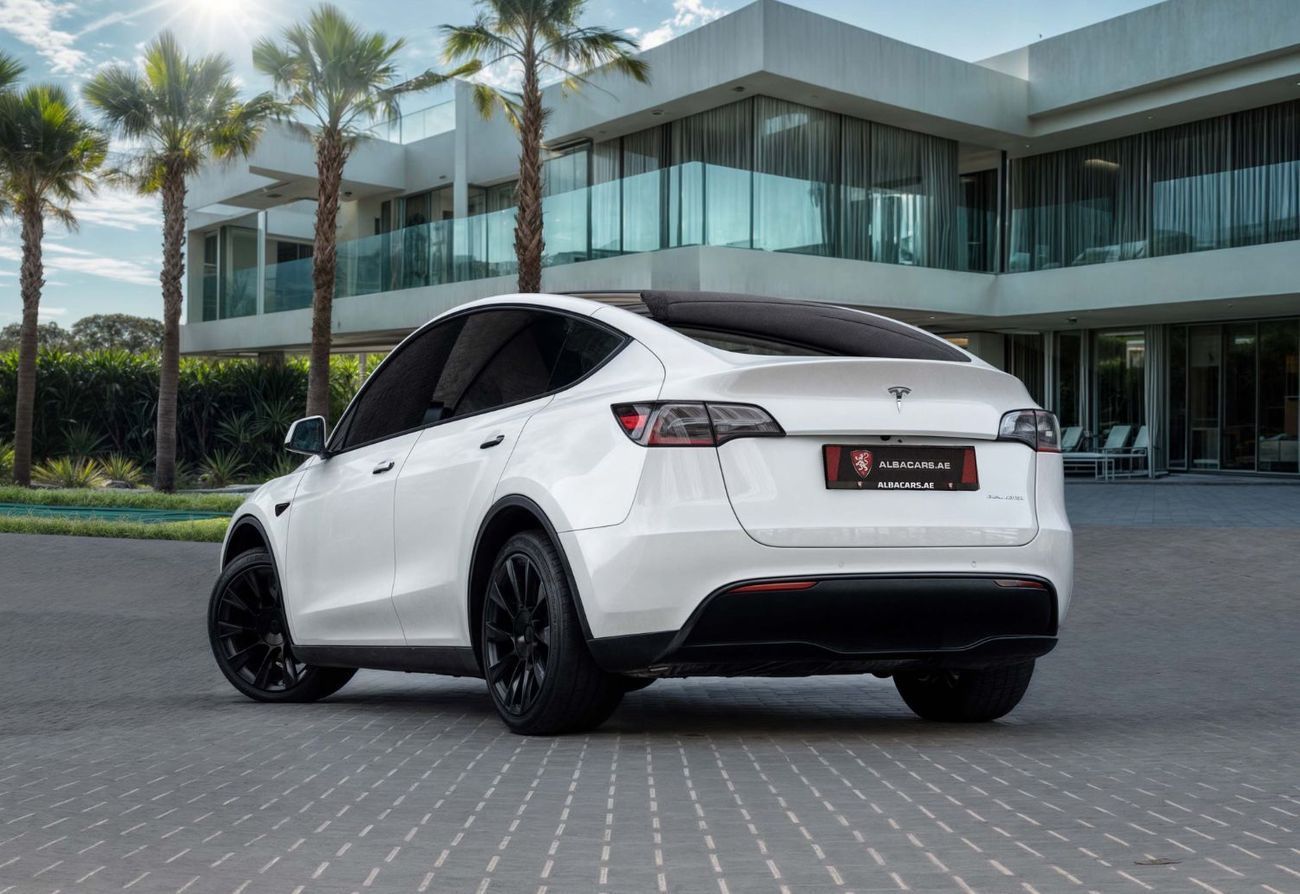تسلا موديل Y Long Range | 3,427 P.M  | 0% Downpayment | Enhanced Autopilot | Pearl White