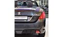 بيجو 308 Amazing Peugeot 308 CC 2011 Model!! in Grey Color! GCC Specs