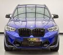 BMW X3 2022 BMW X3 M Competition, 07/2027 BMW Warranty + Service Contract, Full BMW Service History, GCC