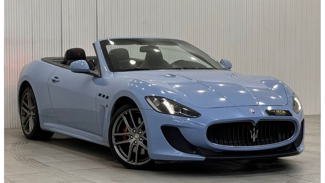 Maserati GranCabrio Std 2016 Maserati GranCabrio MC, Full Service History, GCC