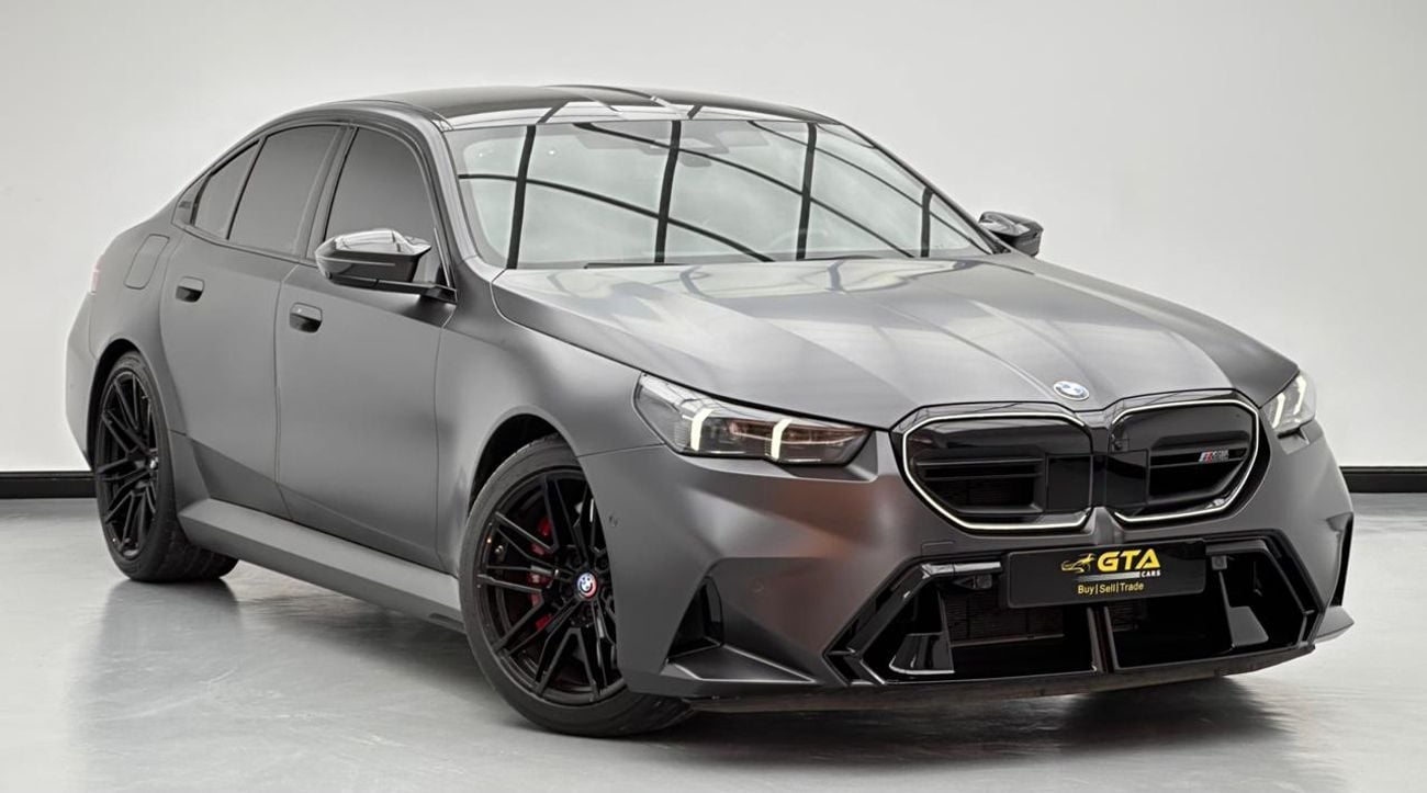 BMW M5 2025 BMW M5 Performance, Oct/2029 BMW Warranty + Service Contract, BMW Full Service History, GCC