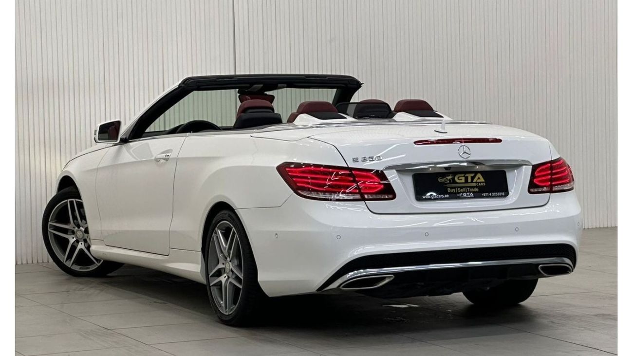 مرسيدس بنز E 250 Std 2015 Mercedes Benz E250 AMG Cabriolet, Full Options, Excellent Condition, GCC