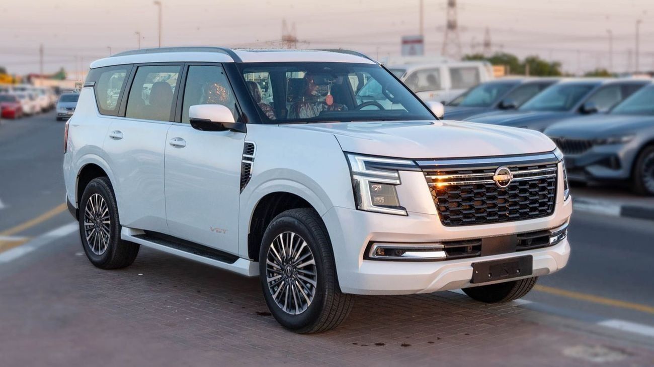 نيسان باترول 2026 Nissan Patrol LE Platinum 3.5L AT Petrol TT (White-Red) (Export Only)