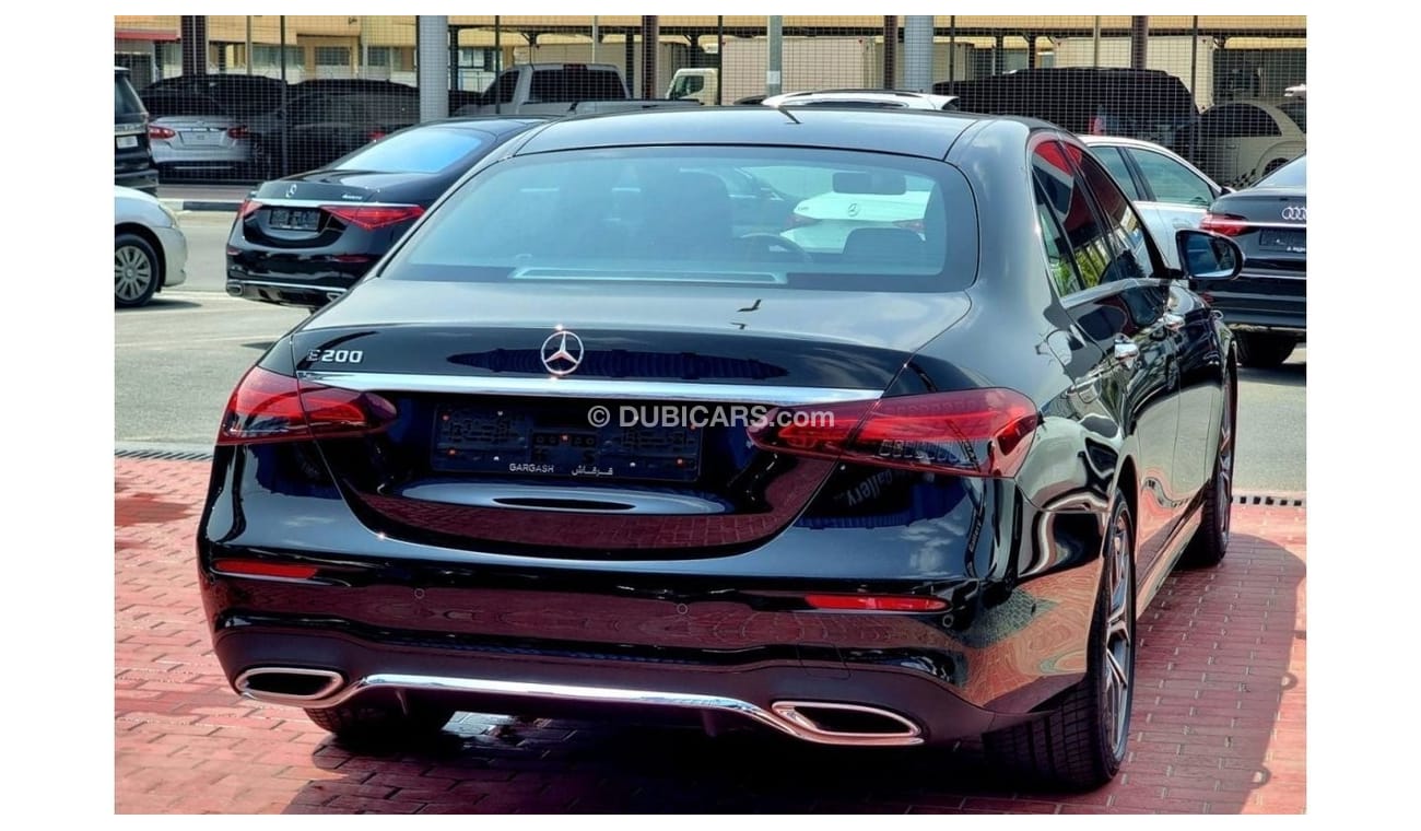 Mercedes-Benz E200 AMG Under Warranty 2023 GCC
