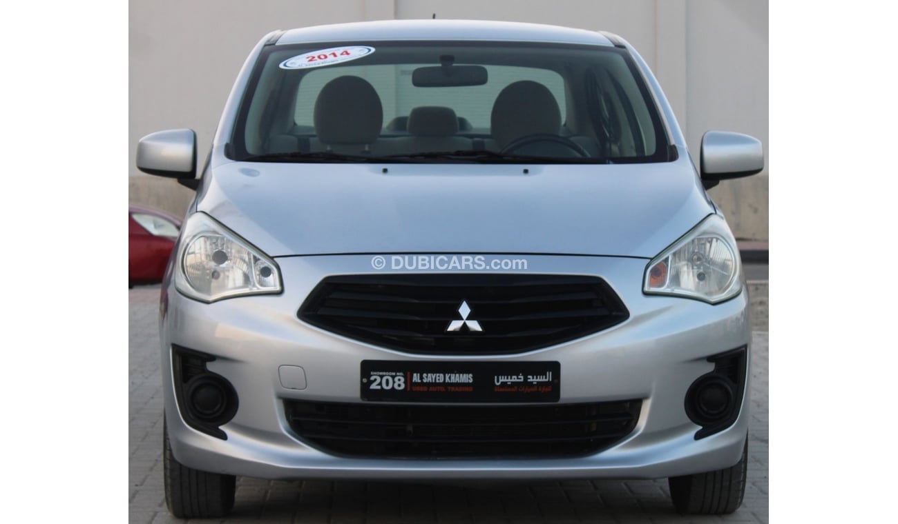 Mitsubishi Attrage Mitsubishi Attrage 2014 GCC, in excellent condition, without accidents