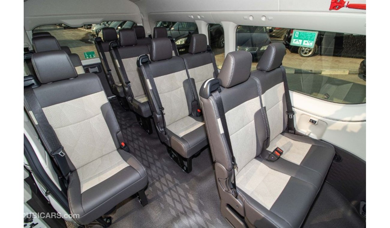 تويوتا هاياس 2.8L Automatic Diesel 13 Seater High Roof with Cruise Control, Bluetooth and 3 Point Seat Belt