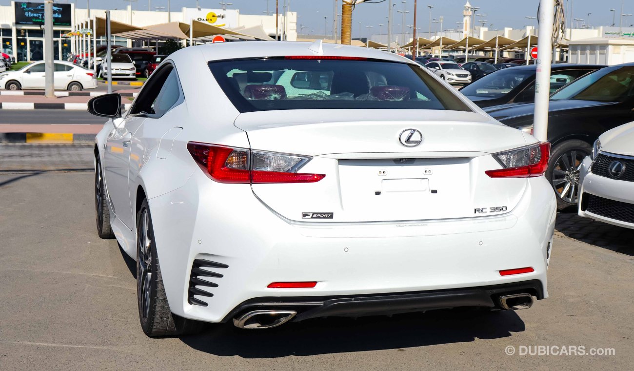 Lexus RC350 F Sport، One year free comprehensive warranty in all brands.