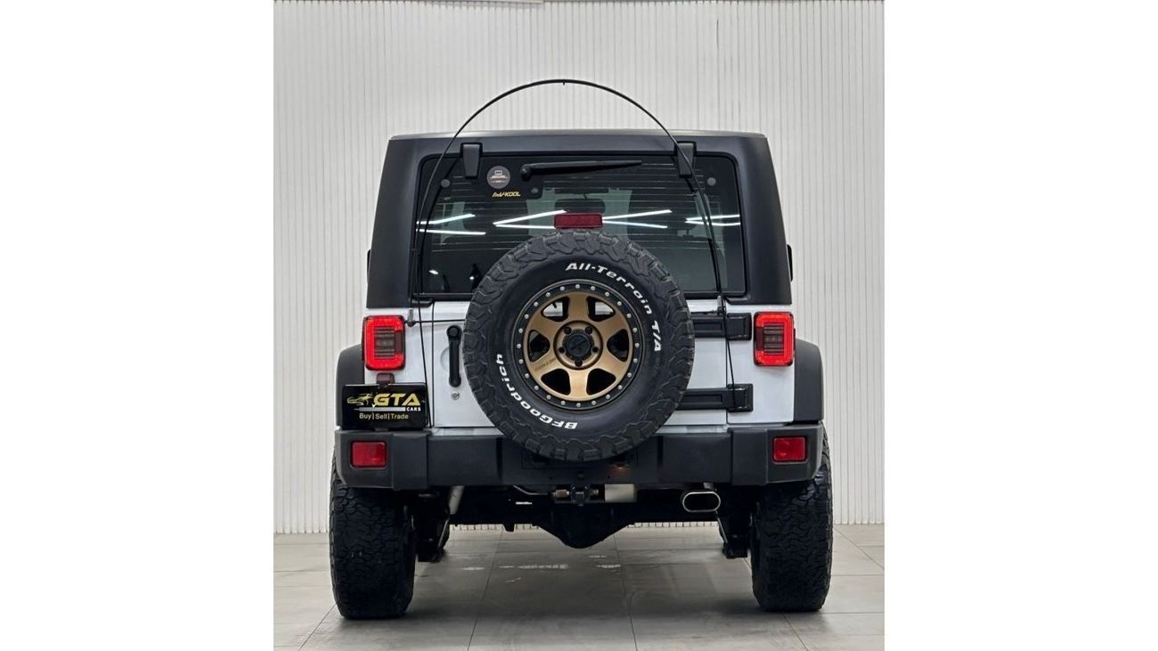 جيب رانجلر 2018 Jeep Wrangler Rubicon V6, June 2024 Warranty + Service Pack, Full Service History, GCC