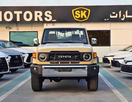 تويوتا لاند كروزر بيك آب LC79/SINGLE CABIN / 2.8L DIESEL M/T / CHROME MIRRORS & BUMPERS/ REAR CAMERA (CODE#LCPSDCR)