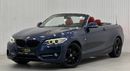 BMW 228i Std 2016 BMW 228i Convertible, 2025 BMW Service Contract, Full BMW Service History, GCC