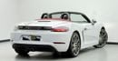 بورش بوكستر 718 S 2.5L A/T 2018 Porsche 718 Boxster S, Sport Chrono Package, Fully Loaded, Excellent Condition, GCC