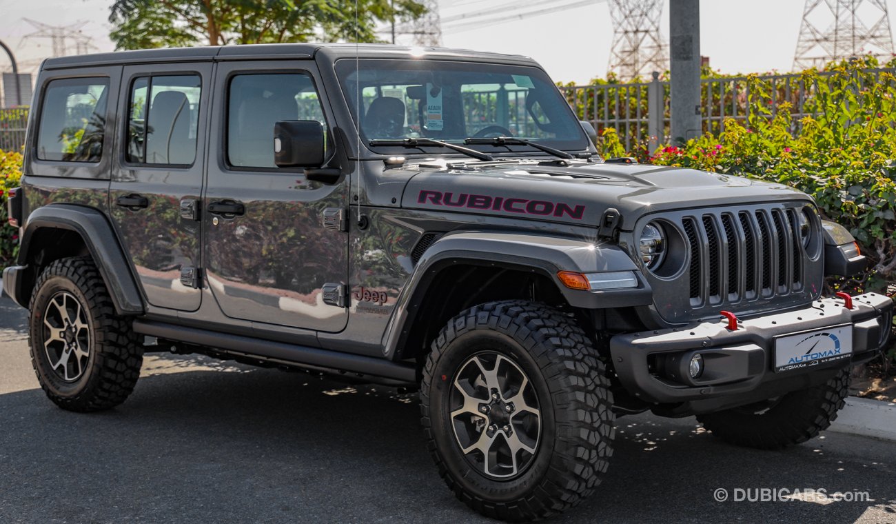 Jeep Wrangler Unlimited Rubicon V6 3.6L , GCC , 2021 , 0Km , W/3 Yrs or 60K Km WNTY @Official Dealer