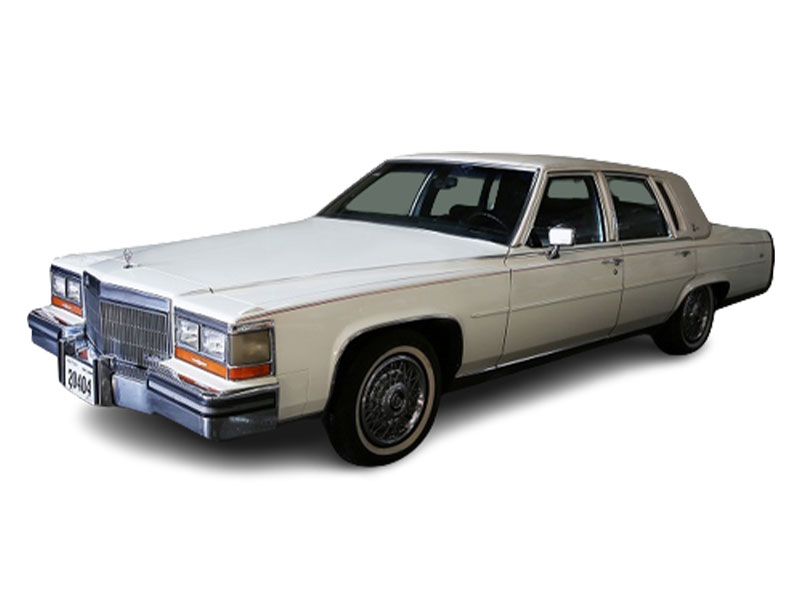 Cadillac Brougham cover - Front Left Angled