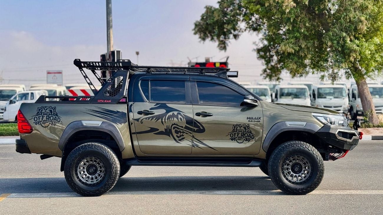 Toyota Hilux OFF ROAD MODIFIED | RHD | 2.8L DIESEL ENGINE | (MT) | 2018 | GTK 4x4 SPORTS BAR